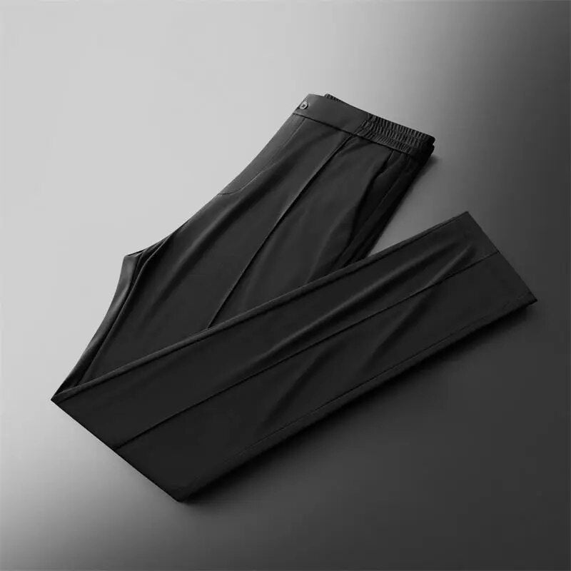 Zestaw męskiej koszuli z krótkim rękawem i spodni rurkowych