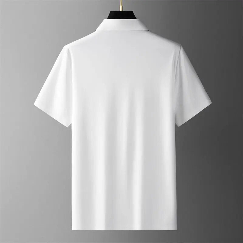 Zestaw męskiej koszuli z krótkim rękawem i spodni rurkowych