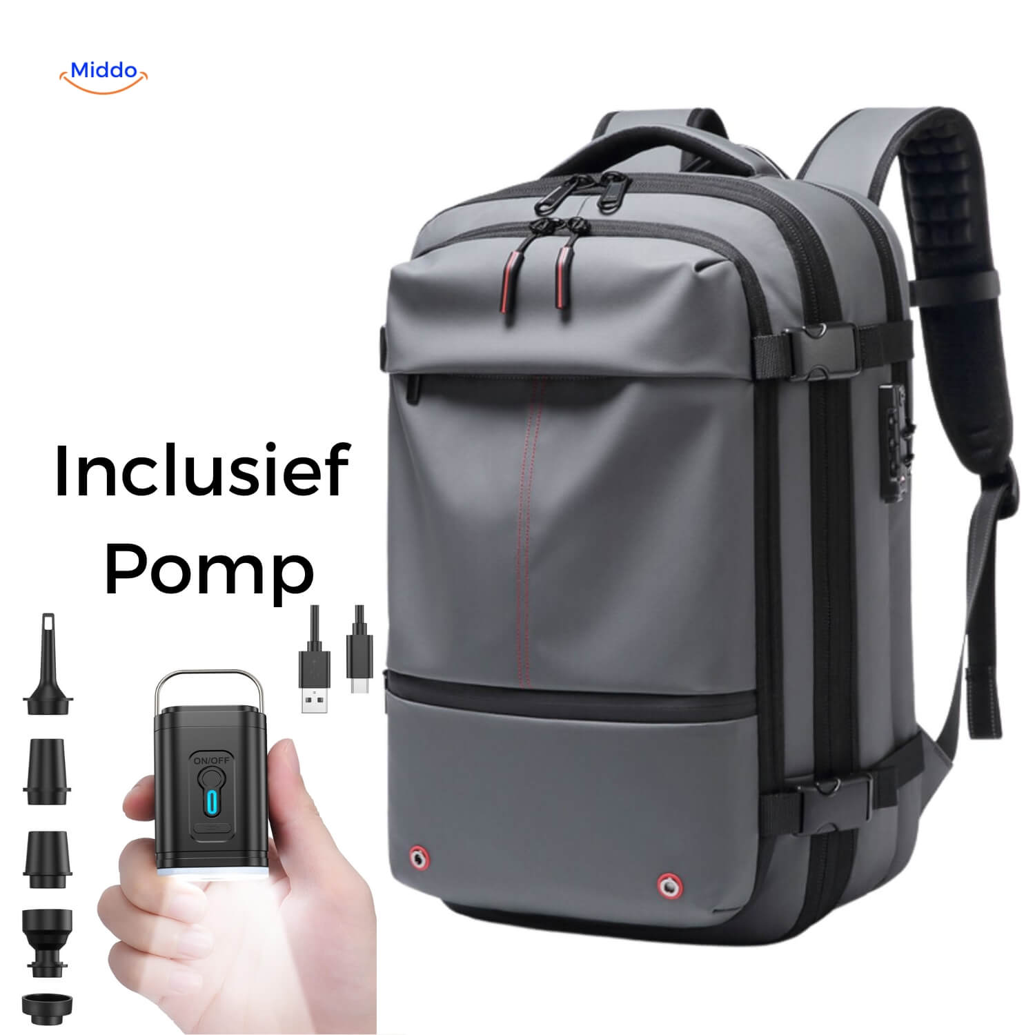 VacuPro™ Torba próżniowa – kompaktowa i wydajna do łatwych podróży